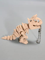 1PCS Tyrannosaurus Rex Car Interior Decoration Statue Key Decoration & Children's Birthday Dinosaur Gift, Rearview Mirror Decora