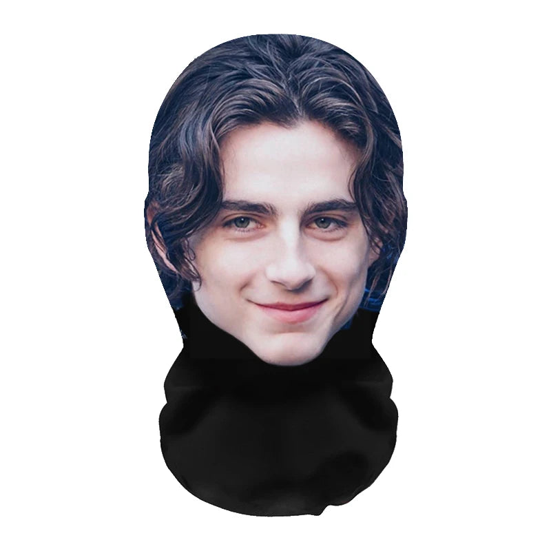 Halloween Cosplay Mask 2026 – Realistic Celebrity Face Mask, Masquerade Balaclava Headgear