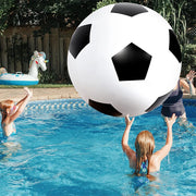 1pc Inflatable Giant soccer Ball, PVC Durable Large Balloon Water Party Swimming Pool Beach Party Entertainment Supplies