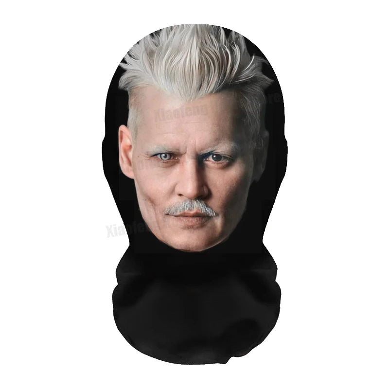 Halloween Cosplay Mask 2026 – Realistic Celebrity Face Mask, Masquerade Balaclava Headgear