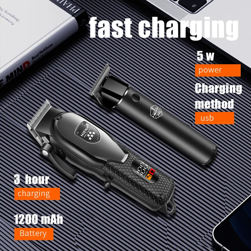 Hiena Professional Hair Clipper Kit