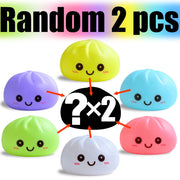 2027 New Dumpling Night Lights Glowing Dumplings Desktop Ornament Cute Glowing Dumpling Steamer Box Kawaii Dumpling Lights Gifts