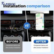 Gravity Magnetic Car Phone Holder for Dacia Sandero 3 / Stepway III / Jogger 2021–2025 – GPS Bracket Stand