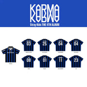 Stray Kids STAY KARMA Album Fan Jersey – FELIX BANGCHAN HYUNJIN Streetwear T-Shirt