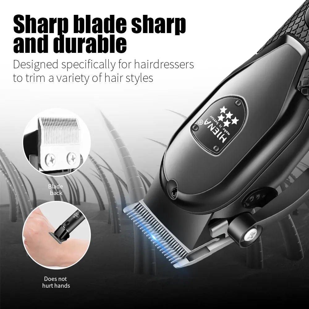 Hiena Professional Hair Clipper Kit