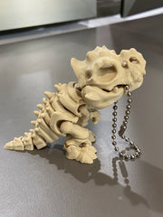 1PCS Tyrannosaurus Rex Car Interior Decoration Statue Key Decoration & Children's Birthday Dinosaur Gift, Rearview Mirror Decora