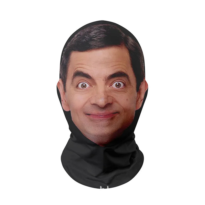 Halloween Cosplay Mask 2026 – Realistic Celebrity Face Mask, Masquerade Balaclava Headgear