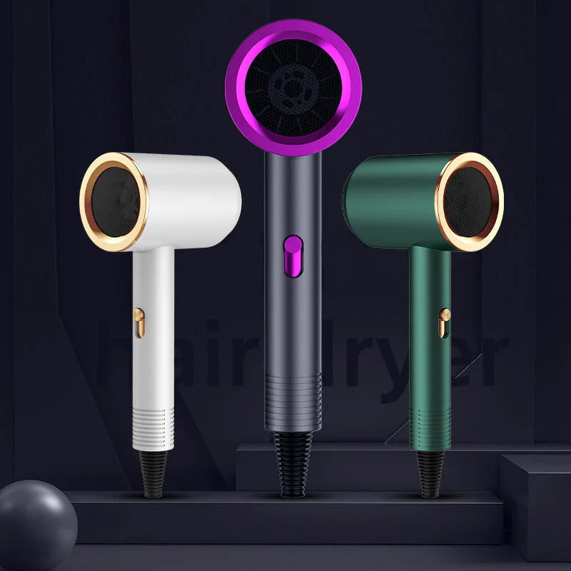 High-Speed Hair Dryer – Negative Ion, Ultra-Quiet, Professional Salon Quality