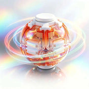 NEW Magic Press To Spin Stress Relief Fidget Balls Autism ADHD Focus Quiet Cool Gadgets Unique Gifts For Kids & Adults