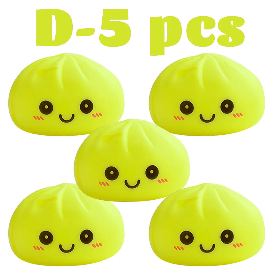2027 New Dumpling Night Lights Glowing Dumplings Desktop Ornament Cute Glowing Dumpling Steamer Box Kawaii Dumpling Lights Gifts