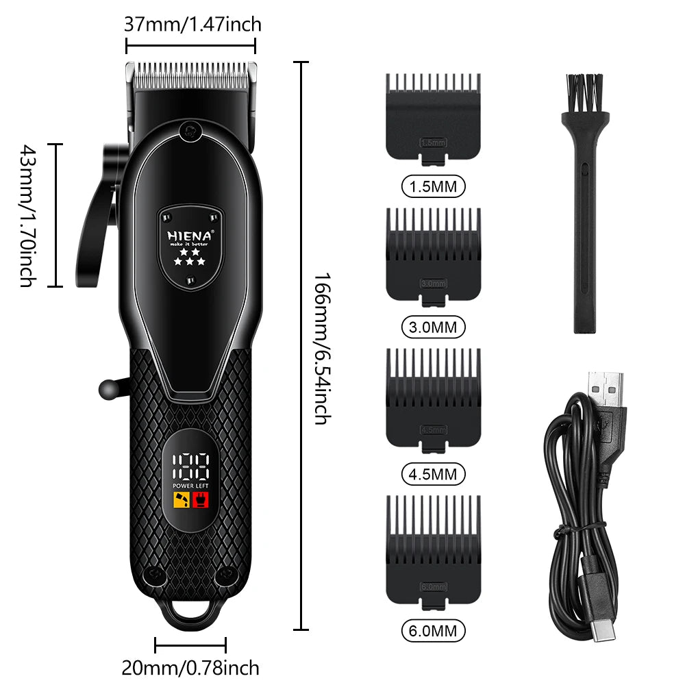 Hiena Professional Hair Clipper Kit