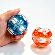 NEW Magic Press To Spin Stress Relief Fidget Balls Autism ADHD Focus Quiet Cool Gadgets Unique Gifts For Kids & Adults