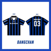 Stray Kids STAY KARMA Album Fan Jersey – FELIX BANGCHAN HYUNJIN Streetwear T-Shirt