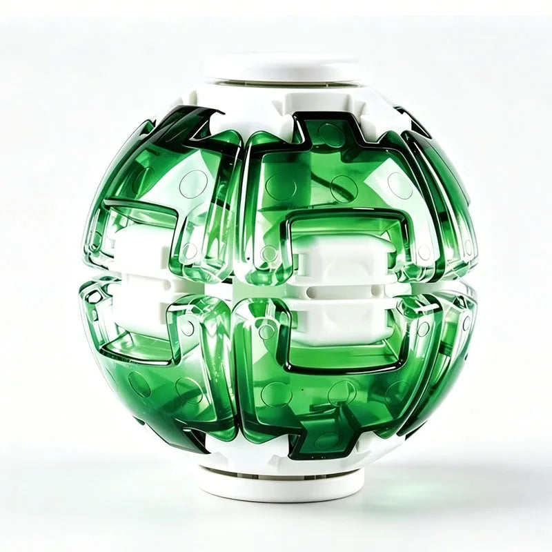 NEW Magic Press To Spin Stress Relief Fidget Balls Autism ADHD Focus Quiet Cool Gadgets Unique Gifts For Kids & Adults